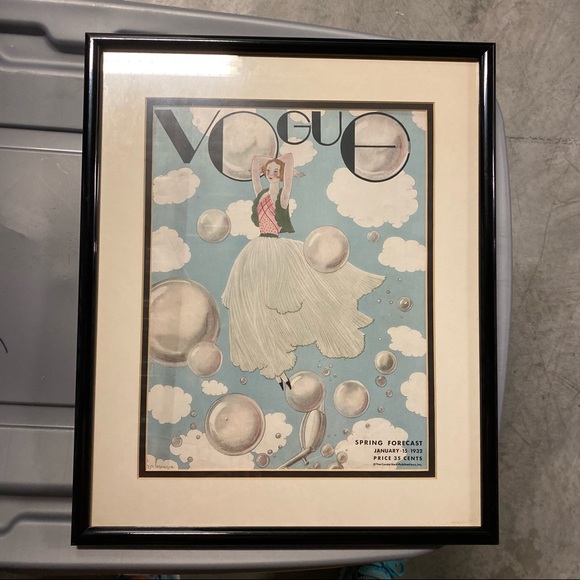 A Vintage Vogue Magazine Cover October 1922 - Picture 4 of 9